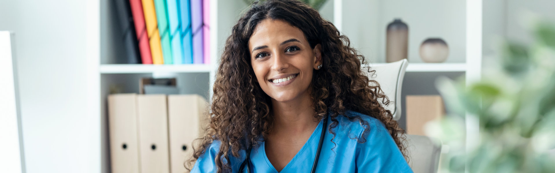 female medical staff in the office